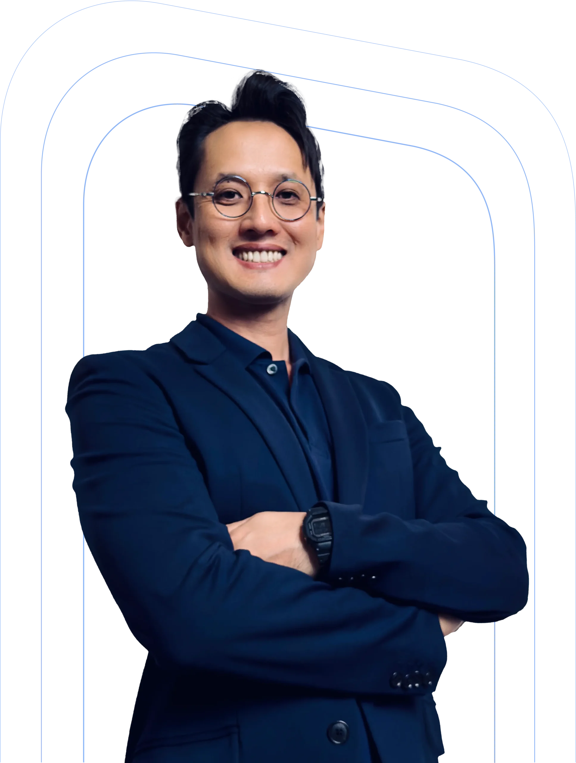 Full-system digital marketer Linc of Maketingo home page hero banner showcasing innovative marketing solutions for global businesses.